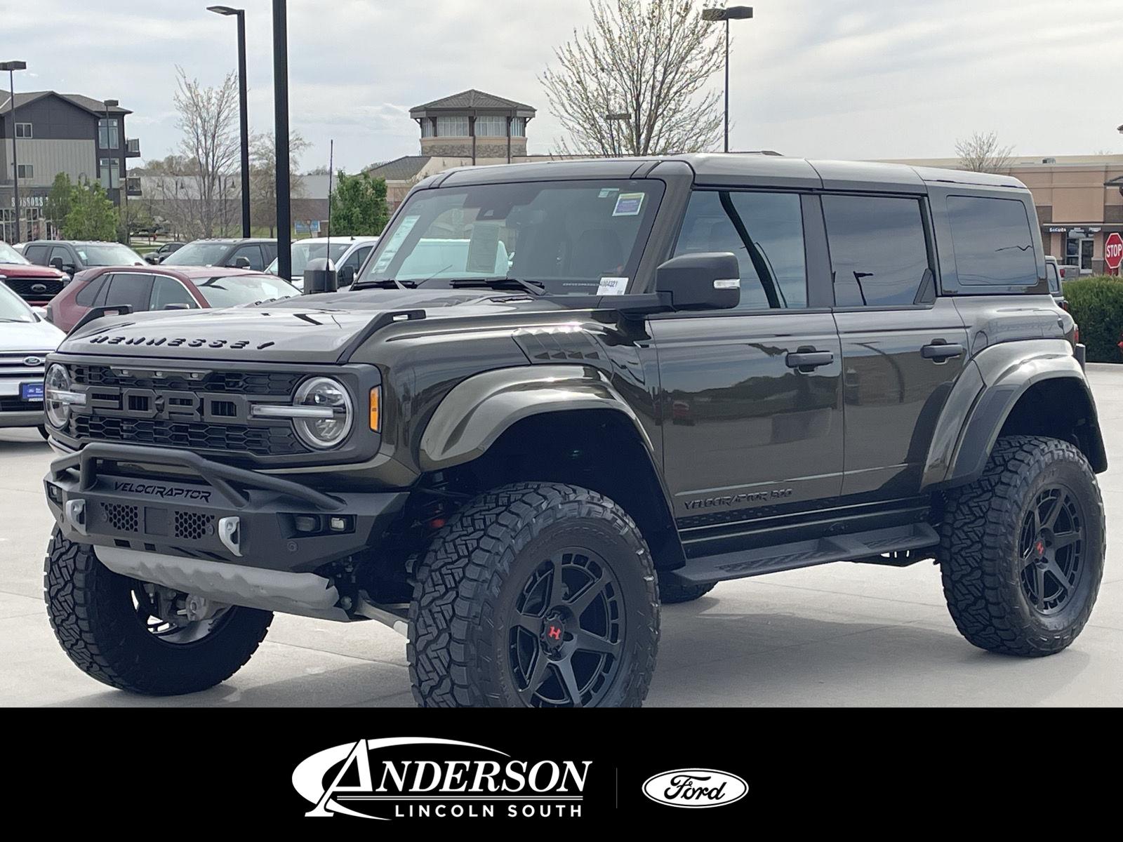 Shelter Green Metallic 2025 Ford Bronco Raptor 4WD SUV / Crossover Four-Wheel Drive Automatic
