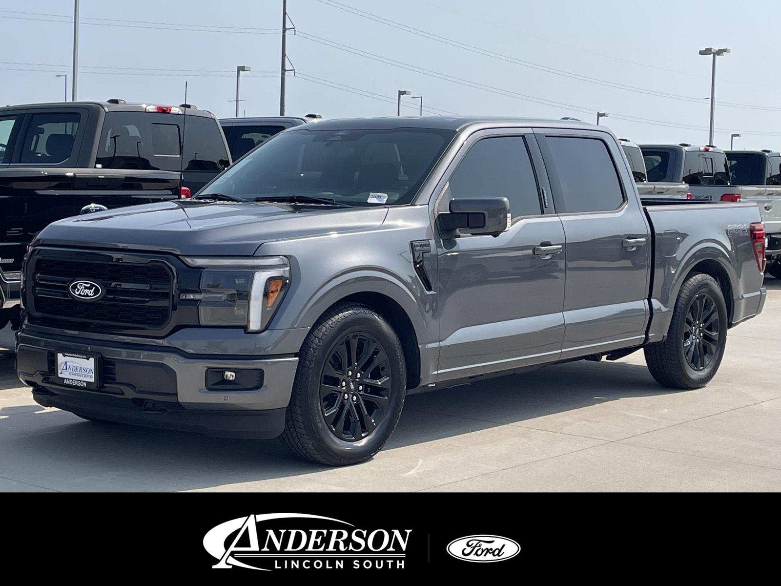 Carbonized Gray 2026 Ford F-150 Pickup Truck Four-Wheel Drive Automatic
