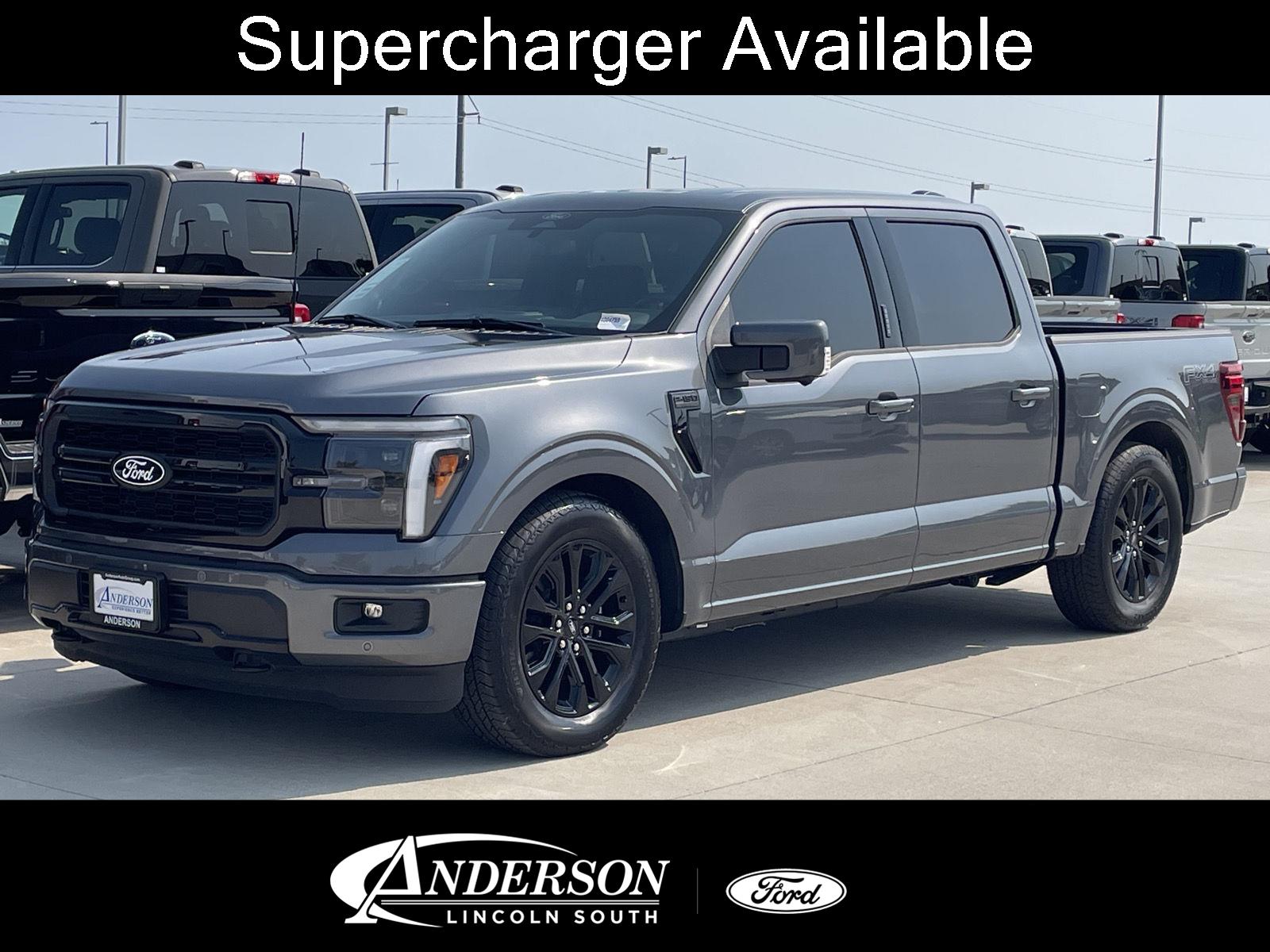 Carbonized Gray 2026 Ford F-150 Pickup Truck Four-Wheel Drive Automatic