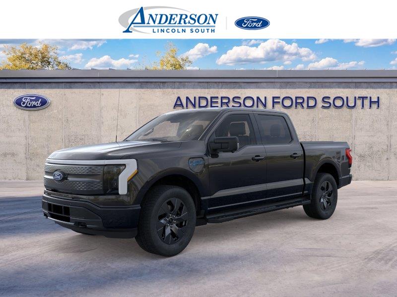 Agate Black 2025 Ford F-150 Lightning Pickup Truck All-Wheel Drive Automatic