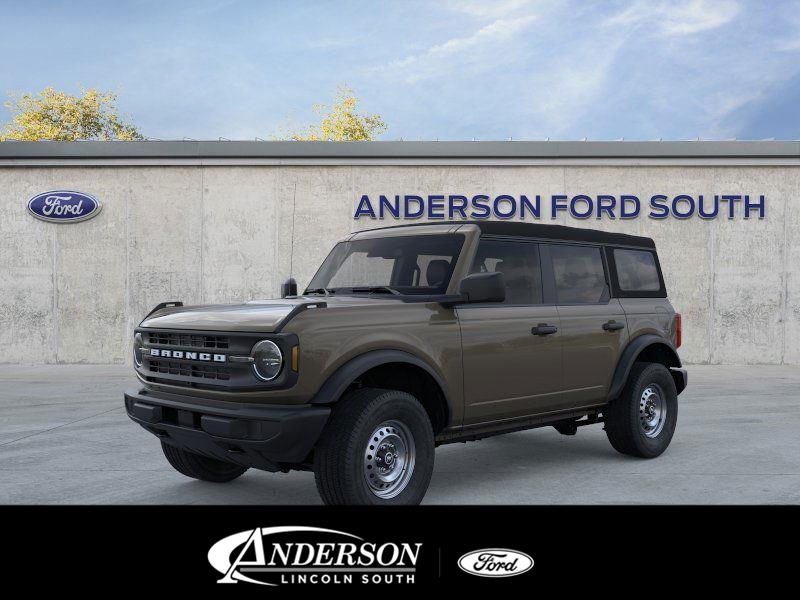 Marsh Gray 2025 Ford Bronco 4-Door 4WD SUV / Crossover Four-Wheel Drive 7-Speed Manual