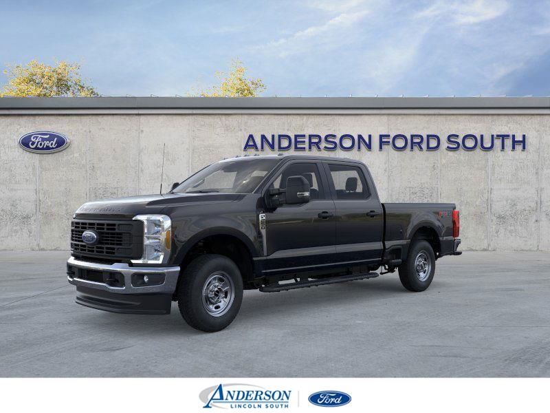 Agate Black 2026 Ford F-250 Super Duty XL Crew Cab 4WD Pickup Truck Four-Wheel Drive Automatic