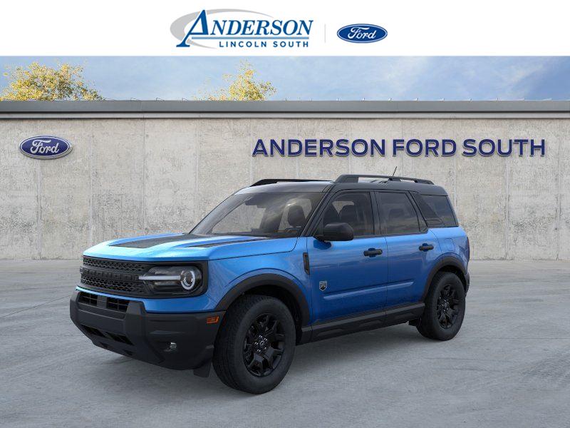 Velocity Blue 2025 Ford Bronco Sport SUV / Crossover All-Wheel Drive 8-Speed Automatic