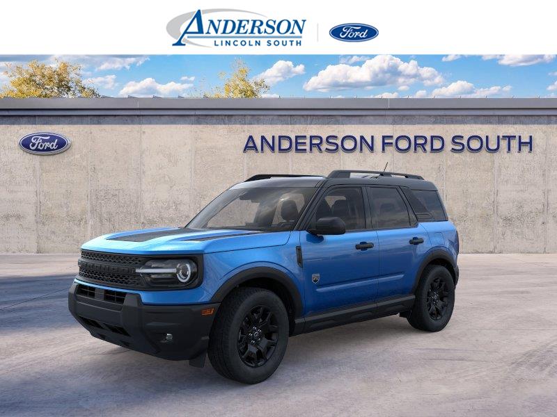 Velocity Blue 2025 Ford Bronco Sport SUV / Crossover All-Wheel Drive 8-Speed Automatic