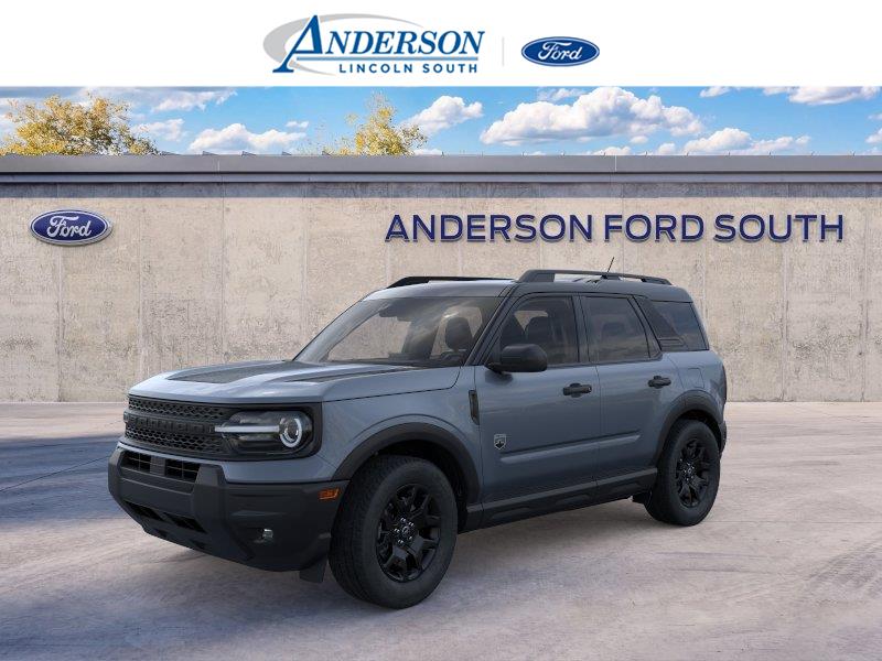 Blue (Azure Gray Metallic Tri-Coat) 2025 Ford Bronco Sport SUV / Crossover All-Wheel Drive 8-Speed Automatic