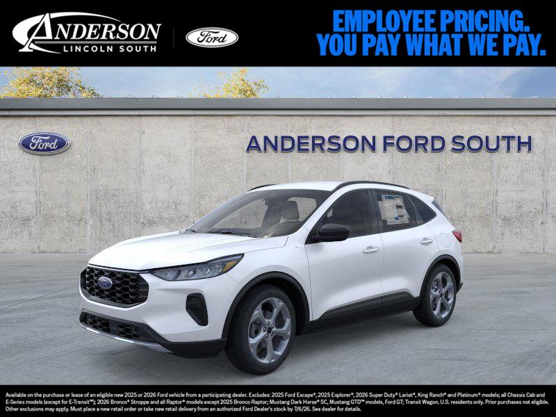 Star White Metallic Tri-Coat 2026 Ford Escape ST-Line AWD SUV / Crossover All-Wheel Drive 8-Speed Automatic