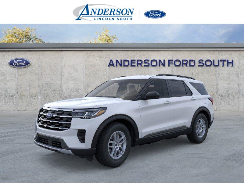 Space White 2026 Ford Explorer SUV / Crossover All-Wheel Drive Automatic
