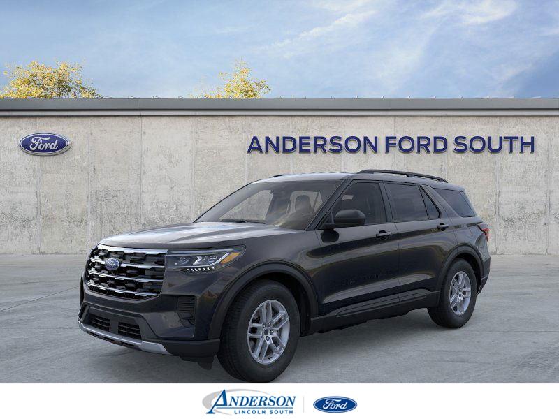 Agate Black Metallic 2026 Ford Explorer Active AWD SUV / Crossover All-Wheel Drive Automatic