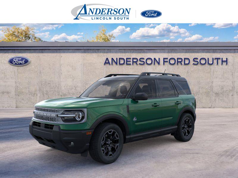 Eruption Green 2025 Ford Bronco Sport SUV / Crossover All-Wheel Drive 8-Speed Automatic