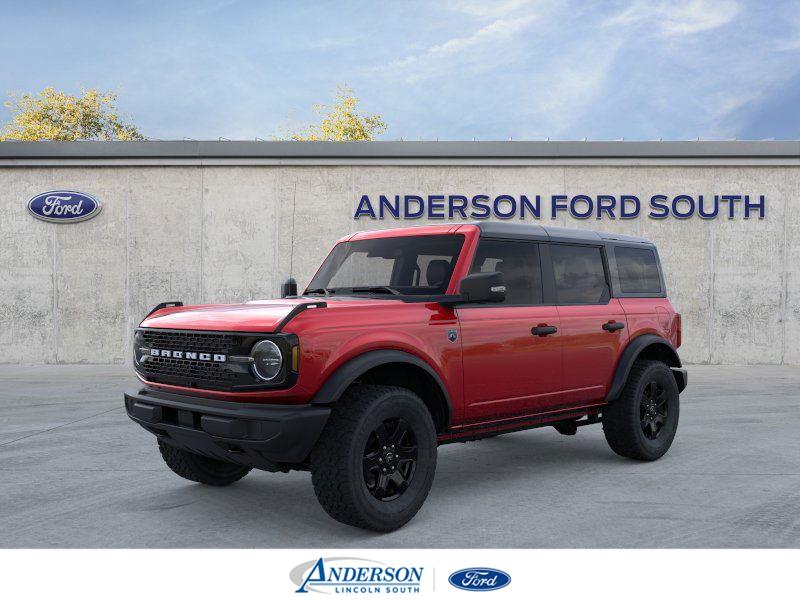 Ruby Red Metallic Tinted Clearcoat 2025 Ford Bronco Big Bend 4-Door 4WD SUV / Crossover Four-Wheel Drive Automatic