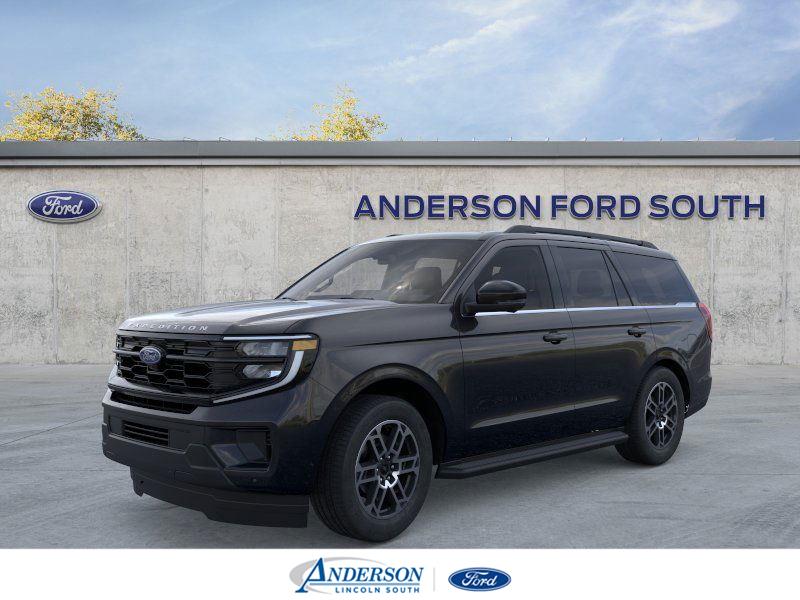 Agate Black 2025 Ford Expedition Active 4WD SUV / Crossover Four-Wheel Drive Automatic