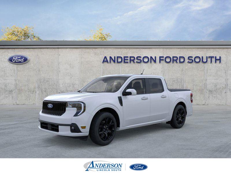 Space White Metallic 2026 Ford Maverick Lobo SuperCrew AWD Pickup Truck All-Wheel Drive 7-Speed Automatic