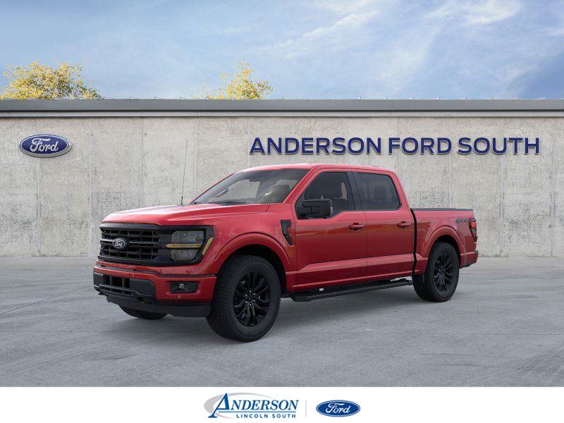 Ruby Red Metallic Tinted Clearcoat 2026 Ford F-150 XLT SuperCrew 4WD Pickup Truck Four-Wheel Drive Automatic