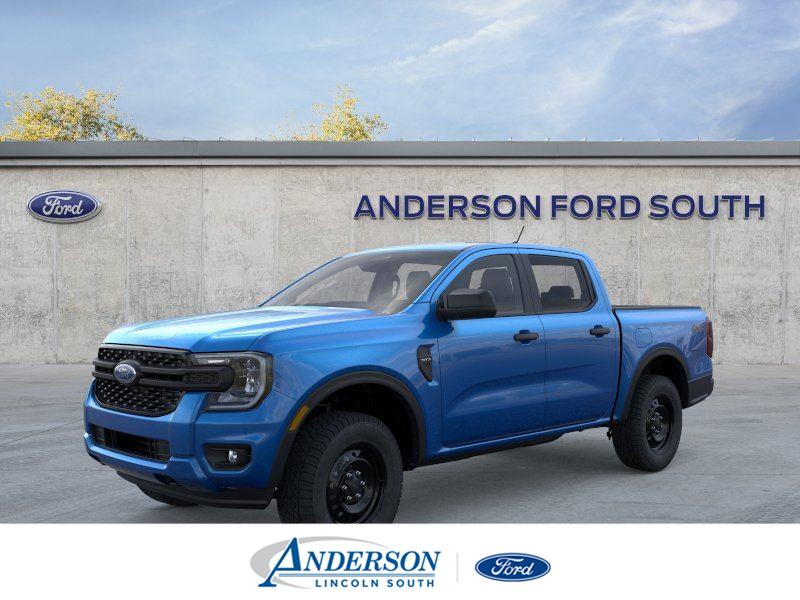 Velocity Blue 2026 Ford Ranger Pickup Truck Four-Wheel Drive Automatic