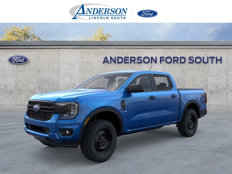 Velocity Blue 2026 Ford Ranger Pickup Truck Four-Wheel Drive Automatic