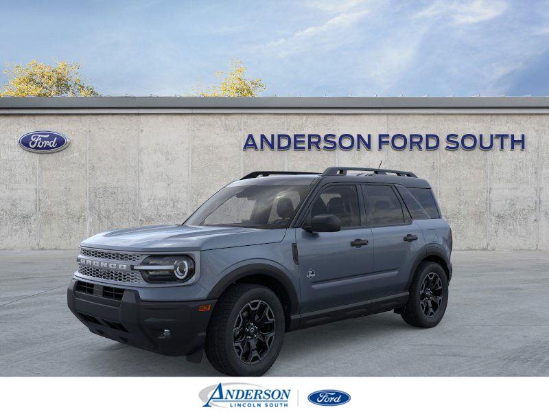 Blue (Azure Gray Metallic Tri-Coat) 2026 Ford Bronco Sport Outer Banks AWD SUV / Crossover All-Wheel Drive 8-Speed Automatic