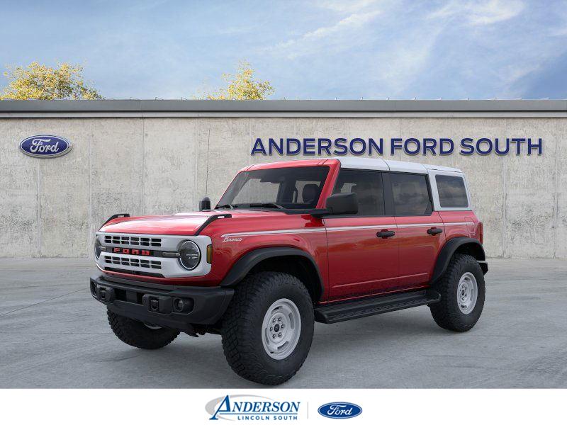 Ruby Red Metallic Tinted Clearcoat 2026 Ford Bronco Heritage Edition 4-Door 4WD SUV / Crossover Four-Wheel Drive 7-Speed Manual