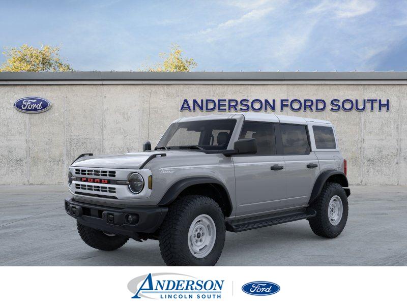 Avalanche Gray 2026 Ford Bronco SUV / Crossover Four-Wheel Drive 7-Speed Manual