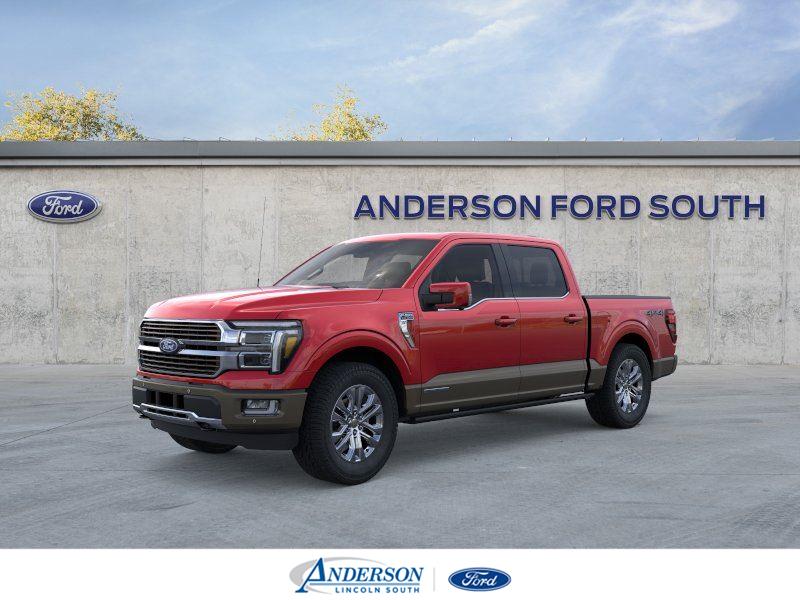 Ruby Red Metallic Tinted Clearcoat 2026 Ford F-150 King Ranch SuperCrew 4WD Pickup Truck Four-Wheel Drive Automatic