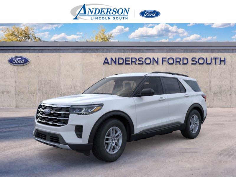 Space White 2026 Ford Explorer SUV / Crossover All-Wheel Drive Automatic