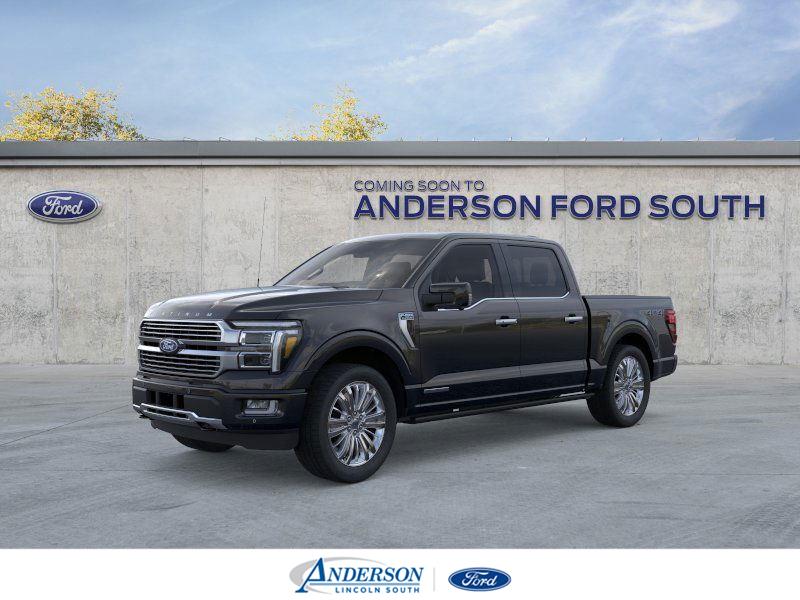 Agate Black Metallic 2026 Ford F-150 Platinum SuperCrew 4WD Pickup Truck Four-Wheel Drive Automatic