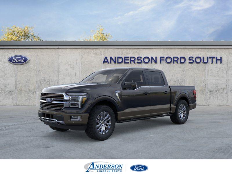 Agate Black/Marsh Gray 2026 Ford F-150 King Ranch SuperCrew 4WD Pickup Truck Four-Wheel Drive Automatic