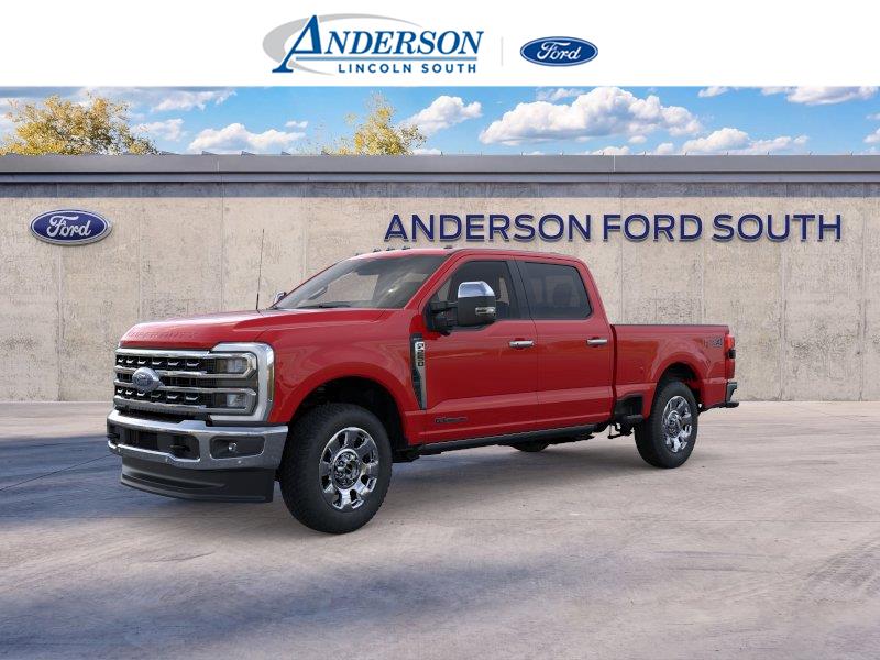Race Red 2026 Ford F-250 Super Duty Pickup Truck Four-Wheel Drive Automatic