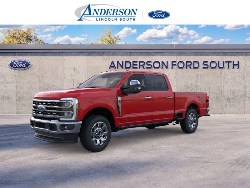 Race Red 2026 Ford F-250 Super Duty Pickup Truck Four-Wheel Drive Automatic