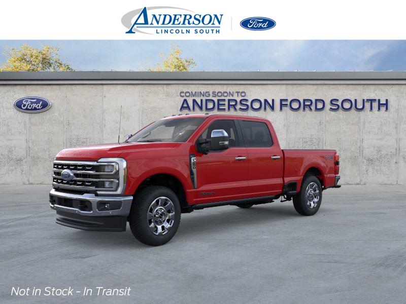 Race Red 2026 Ford F-250 Super Duty Pickup Truck Four-Wheel Drive Automatic