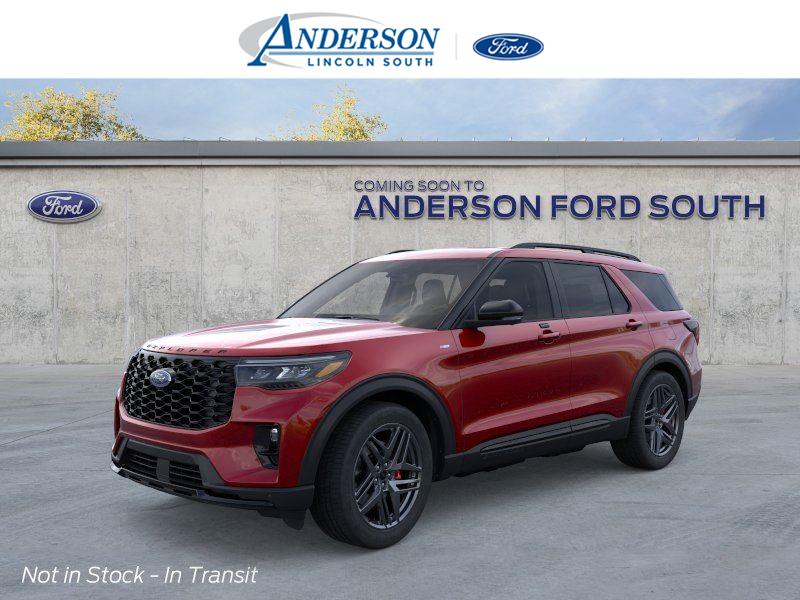 Rapid Red Metallic Tinted Clearcoat 2026 Ford Explorer SUV / Crossover All-Wheel Drive Automatic