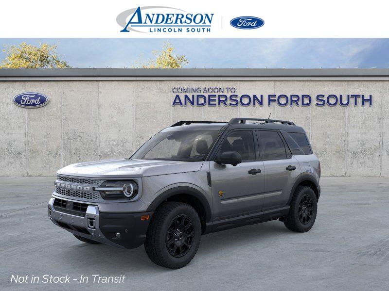 Carbonized Gray Metallic 2026 Ford Bronco Sport SUV / Crossover All-Wheel Drive 8-Speed Automatic