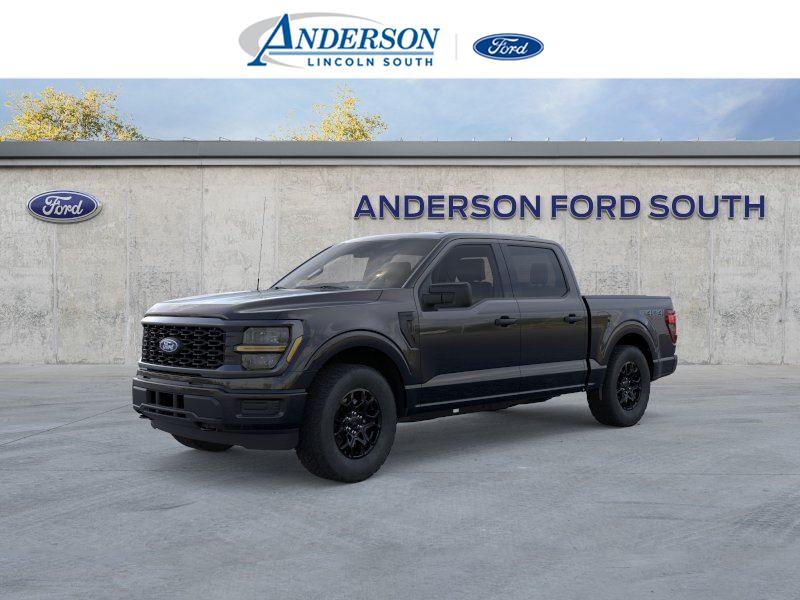Agate Black Metallic 2026 Ford F-150 Pickup Truck Four-Wheel Drive Automatic