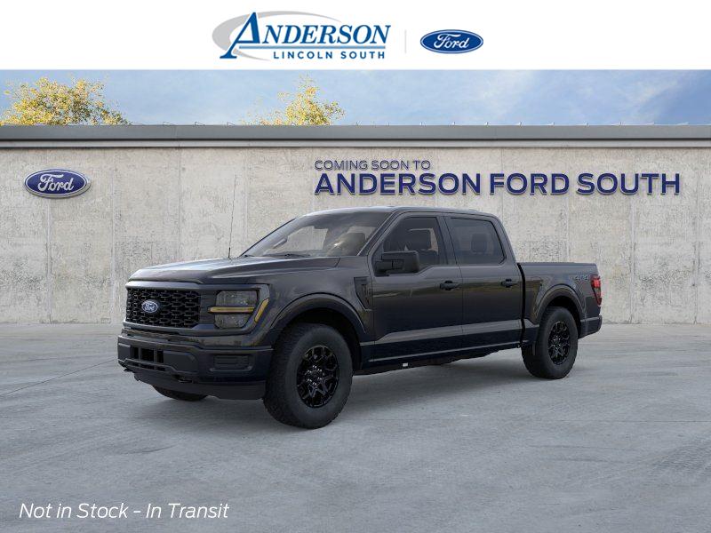 Agate Black Metallic 2026 Ford F-150 Pickup Truck Four-Wheel Drive Automatic
