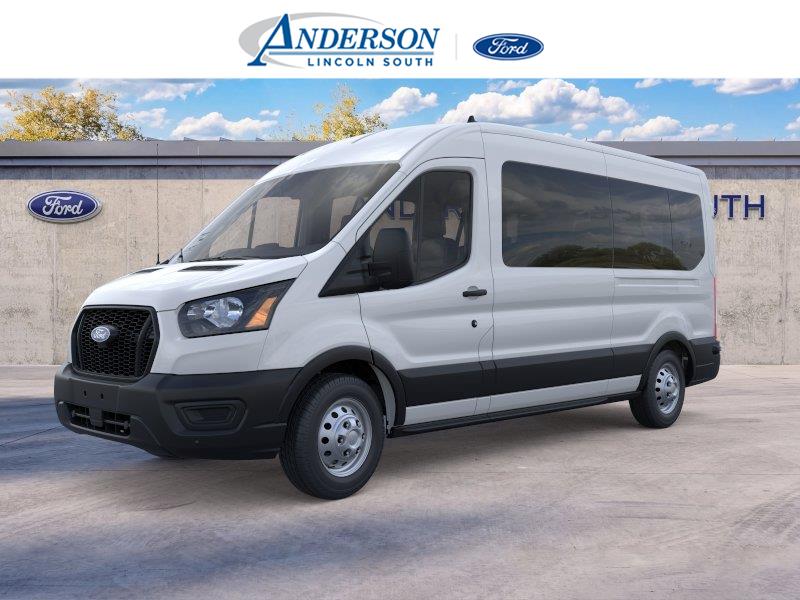 Oxford White 2026 Ford Transit Passenger Van All-Wheel Drive 