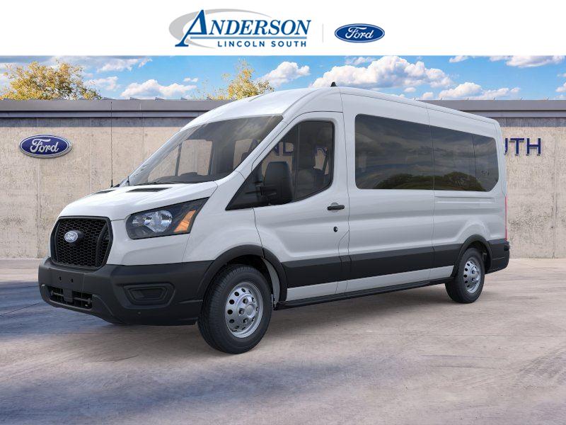 Oxford White 2026 Ford Transit Passenger Van All-Wheel Drive