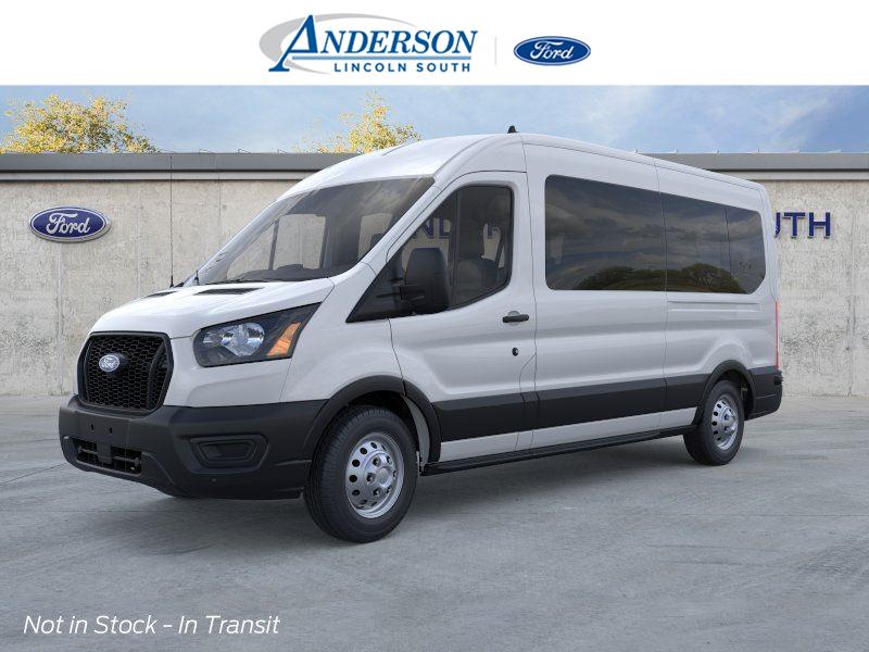 Oxford White 2026 Ford Transit Passenger Van All-Wheel Drive