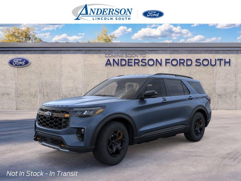 Vapor Blue Metallic 2026 Ford Explorer SUV / Crossover All-Wheel Drive Automatic