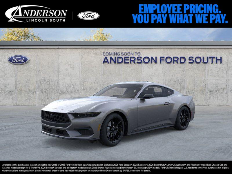 CARBONIZED GRAY METALLIC 2026 Ford Mustang Coupe Rear-Wheel Drive