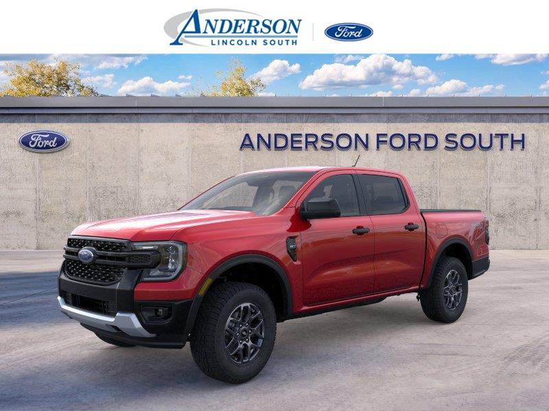 Ruby Red Metallic Tinted Clearcoat 2026 Ford Ranger Pickup Truck Four-Wheel Drive Automatic