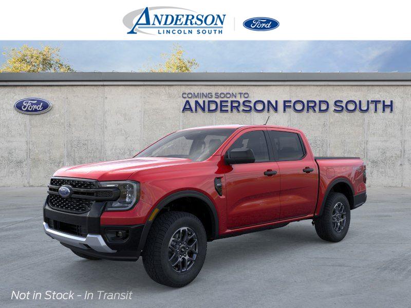 Ruby Red Metallic Tinted Clearcoat 2026 Ford Ranger Pickup Truck Four-Wheel Drive Automatic