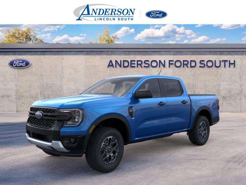 Velocity Blue Metallic 2026 Ford Ranger Pickup Truck Four-Wheel Drive Automatic