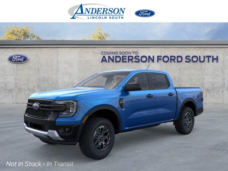 Velocity Blue Metallic 2026 Ford Ranger Pickup Truck Four-Wheel Drive Automatic