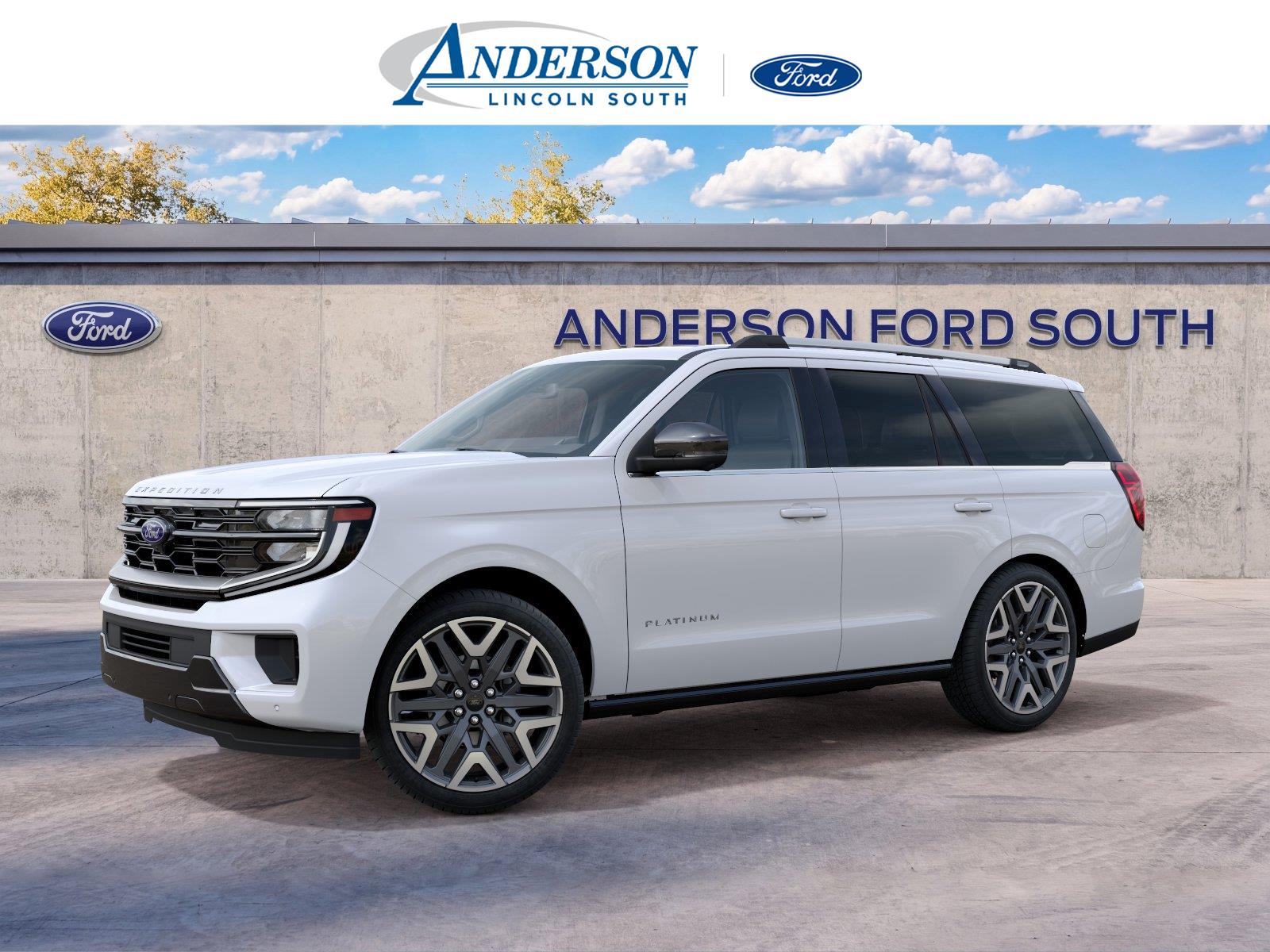 Star White Metallic Tri-Coat 2027 Ford Expedition SUV / Crossover Four-Wheel Drive Automatic