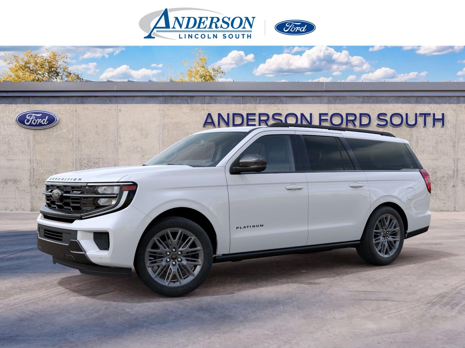 Star White Metallic Tri-Coat 2027 Ford Expedition SUV / Crossover Four-Wheel Drive Automatic