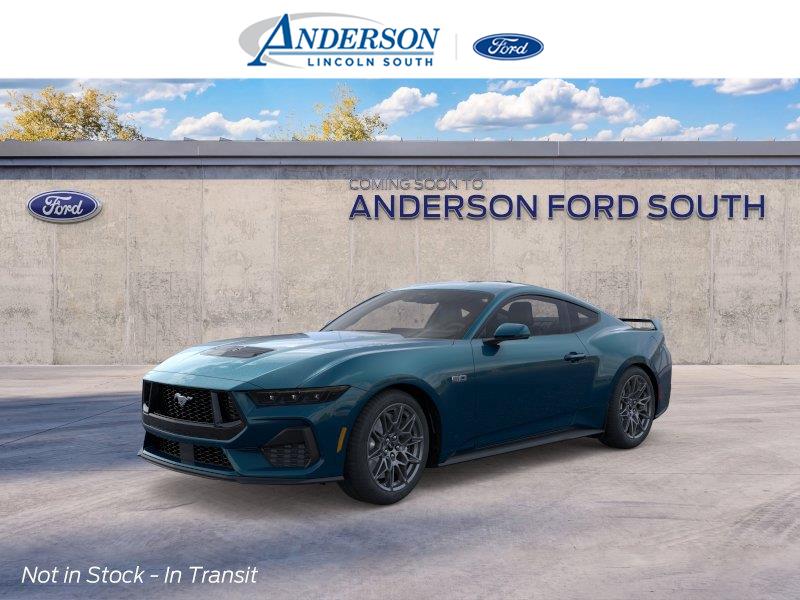 Adriatic Blue Metallic 2026 Ford Mustang Coupe Rear-Wheel Drive 6-Speed Manual