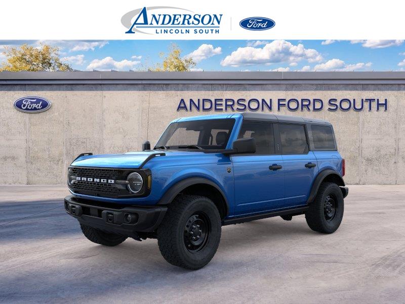 Velocity Blue Metallic 2026 Ford Bronco SUV / Crossover Four-Wheel Drive 7-Speed Manual