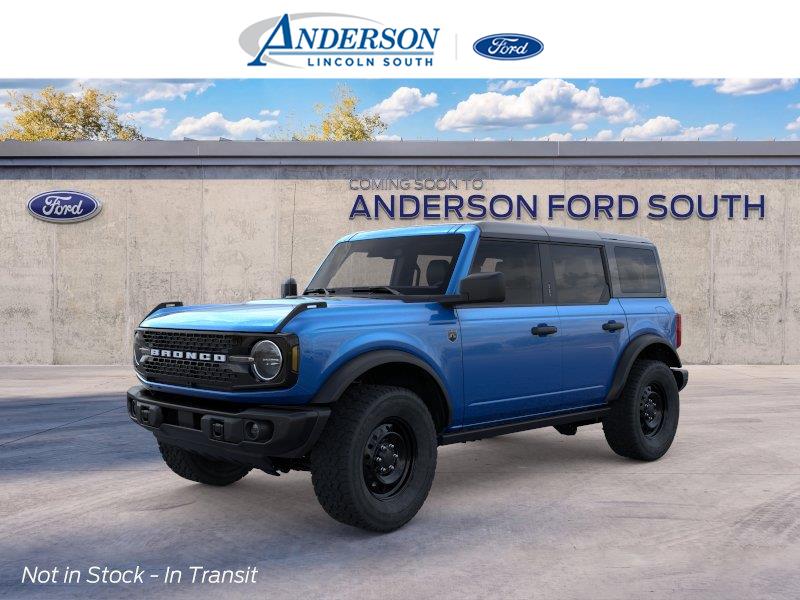 Velocity Blue Metallic 2026 Ford Bronco SUV / Crossover Four-Wheel Drive 7-Speed Manual