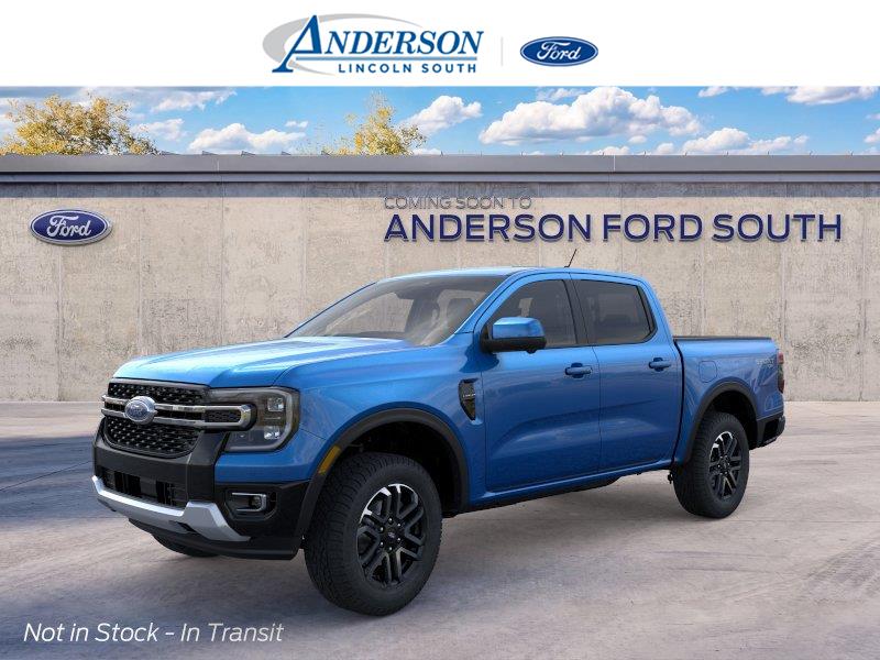 Velocity Blue Metallic 2026 Ford Ranger Pickup Truck Four-Wheel Drive Automatic