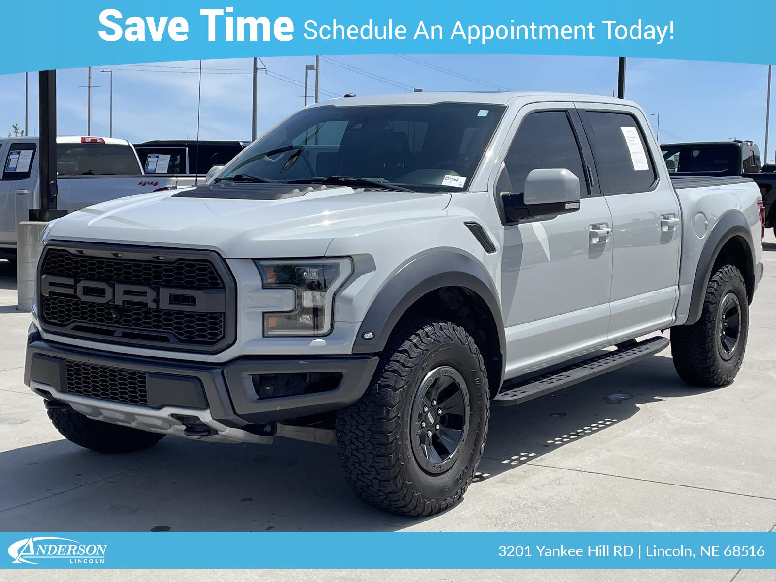 Used 2017 Ford F-150 Raptor Stock: 4002005