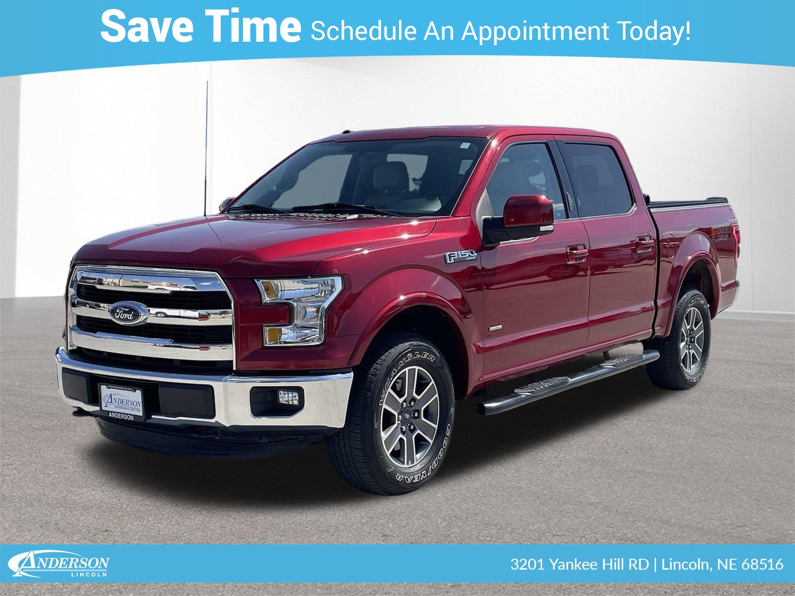 Used 2016 Ford F-150 Lariat SuperCrew Cab Styleside for sale in Lincoln NE